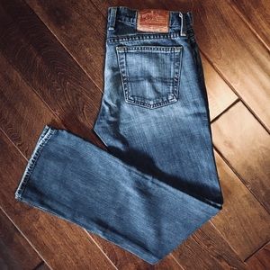 LUCKY BRAND JEANS WOMEN'S 2/26 SHORT Made in USA